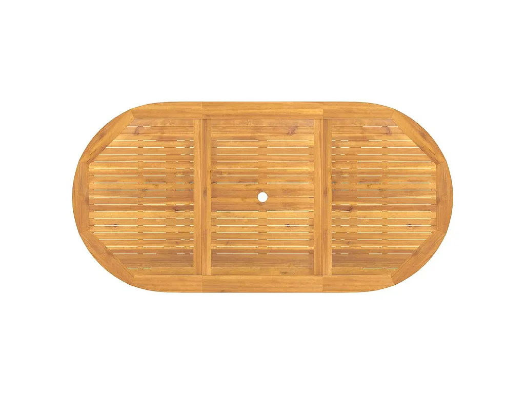 Table extensible de jardin 110-160x80x75 cm bois de teck solide