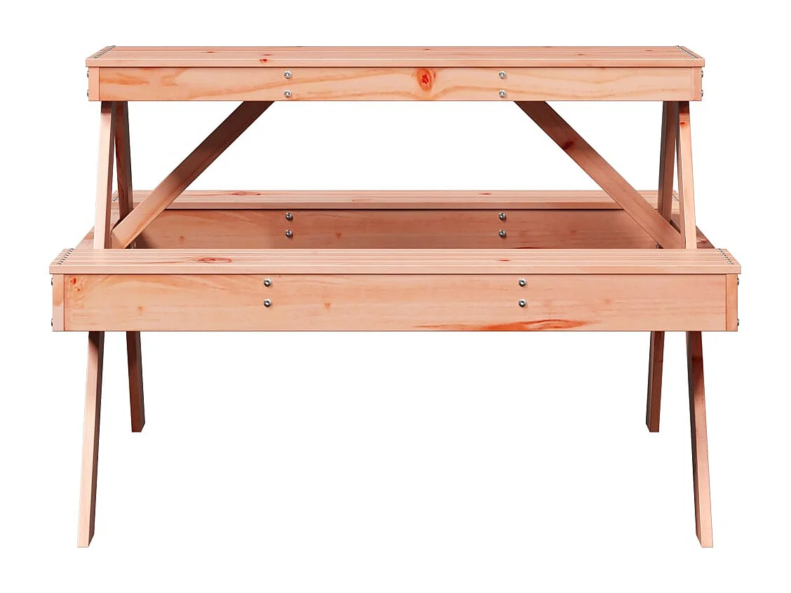 Picknicktafel 105x134x75 cm massief douglashout