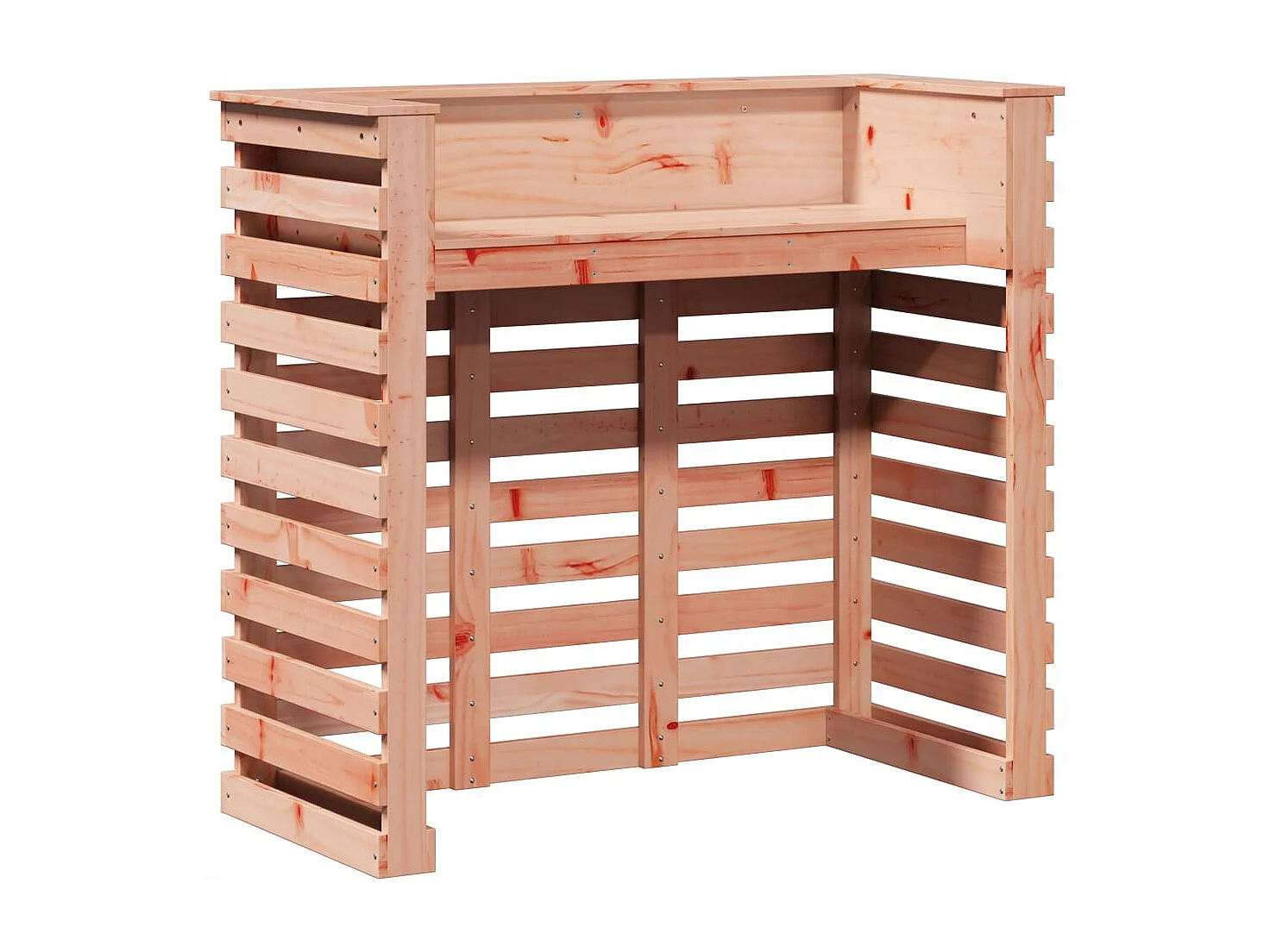 Table de bar d'extérieur 113,5x50x103 cm bois massif de douglas