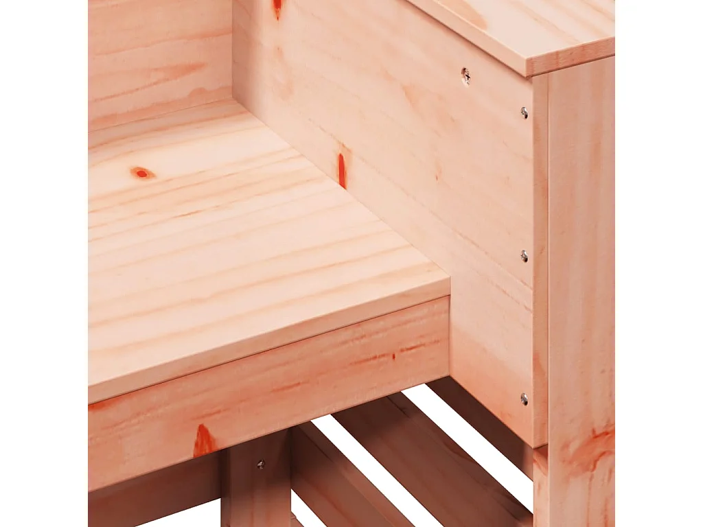 Table de bar d'extérieur 113,5x50x103 cm bois massif de douglas