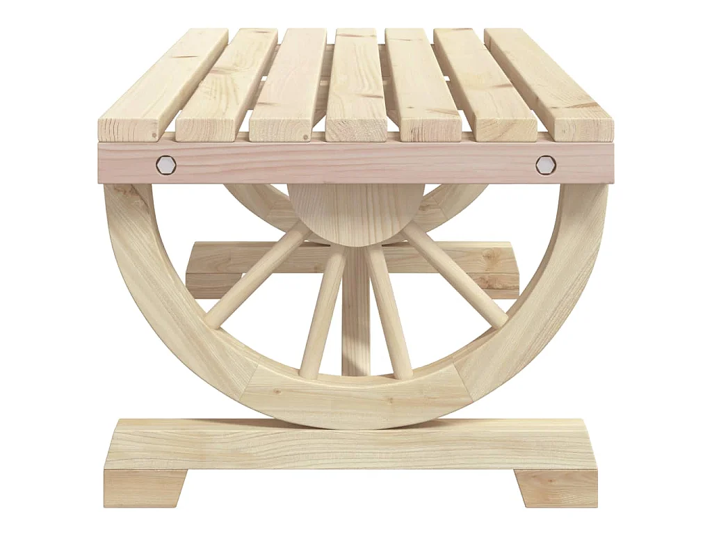 Tuintafel 90x50x40 cm massief vurenhout