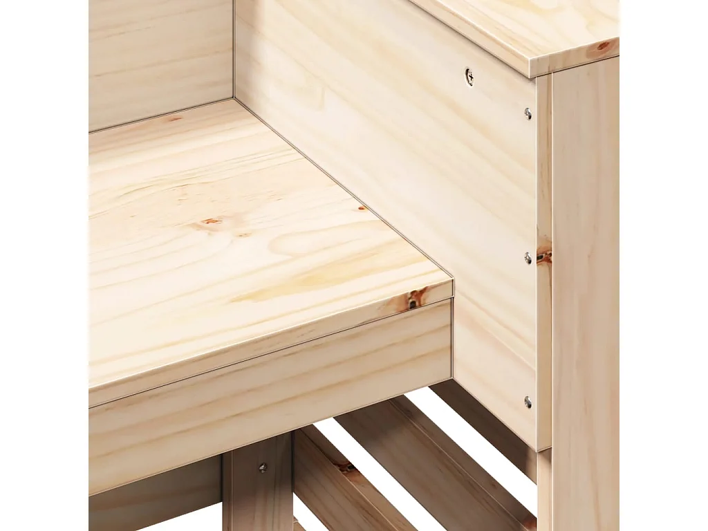 Tuinbartafel 113,5x50x103 cm massief grenenhout