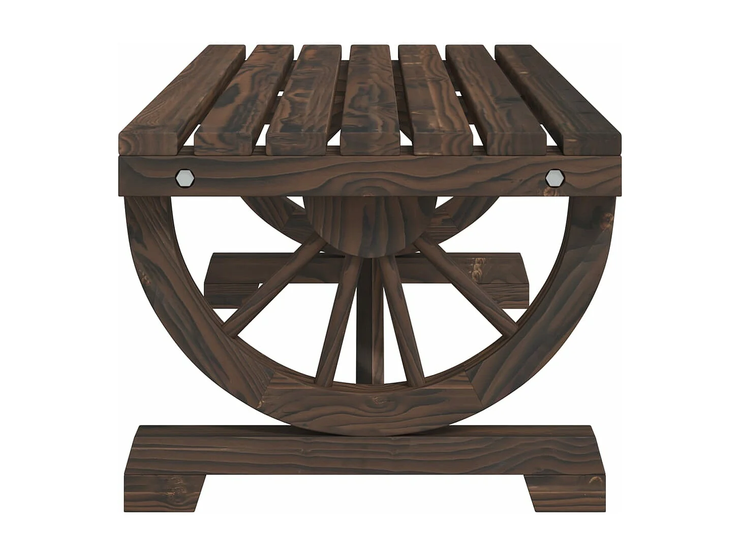Table basse de jardin 90x50x40 cm bois de sapin massif