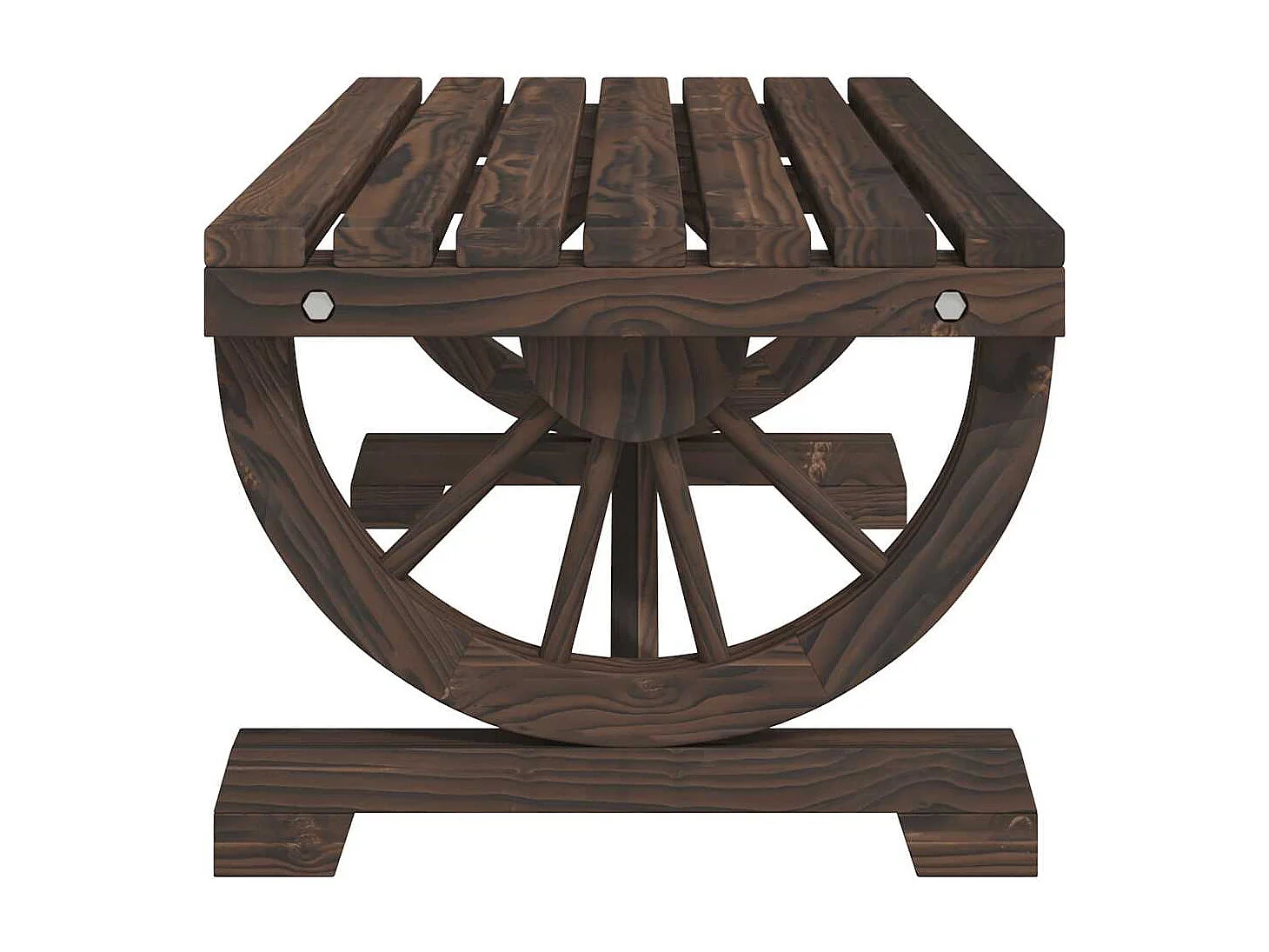 Table basse de jardin 90x50x40 cm bois de sapin massif