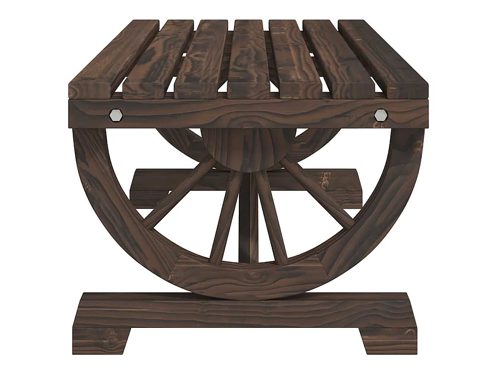 Table basse de jardin 90x50x40 cm bois de sapin massif