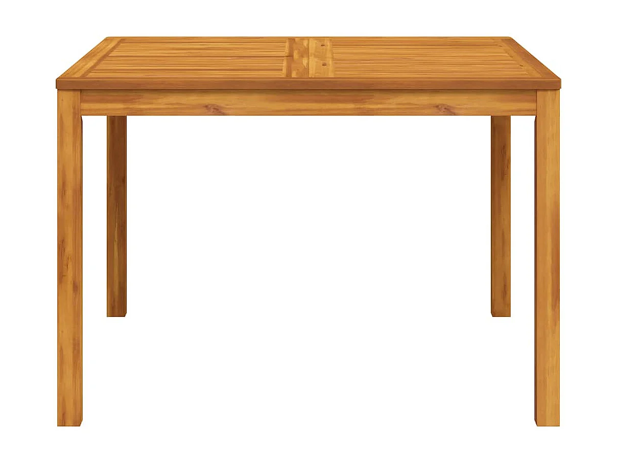 Tuintafel 110x110x75 cm massief acaciahout