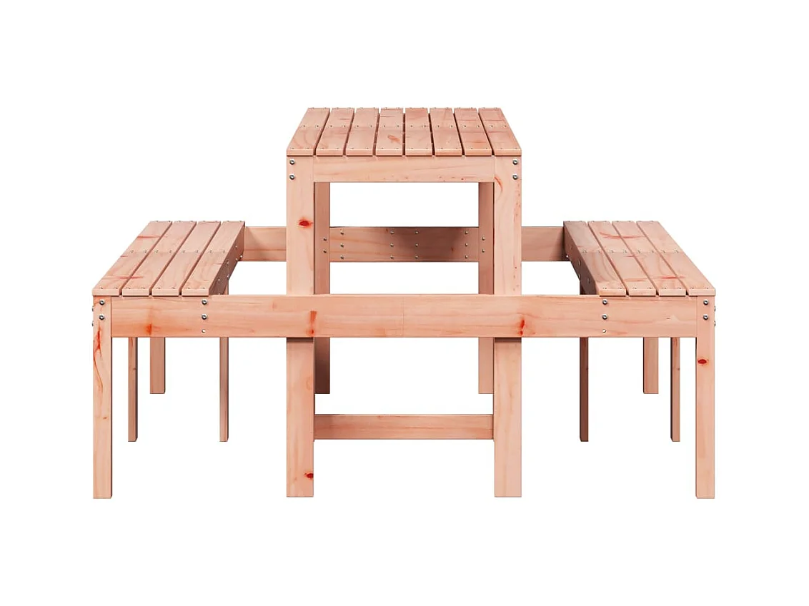 Table de pique-nique 160x134x75 cm bois massif de douglas