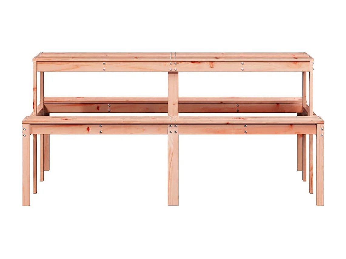 Picknicktisch 160x134x75 cm Massivholz Douglasie