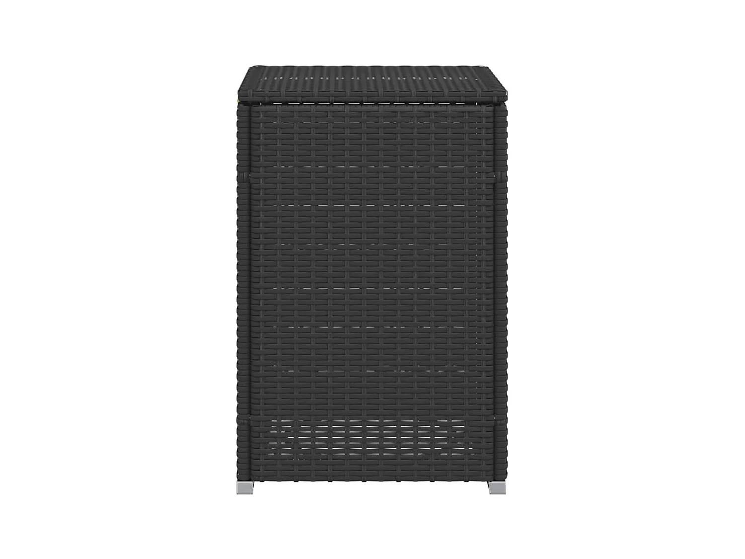 Tavolo Copri Serbatoio Propano Nero 40x40x60 cm in Polyrattan