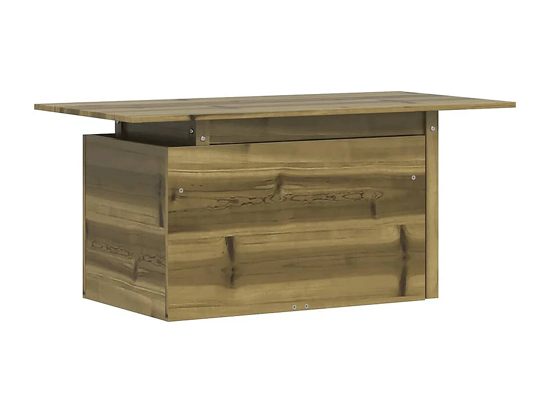 Tavolo da Giardino 100x50x75 cm in Legno Impregnato di Pino