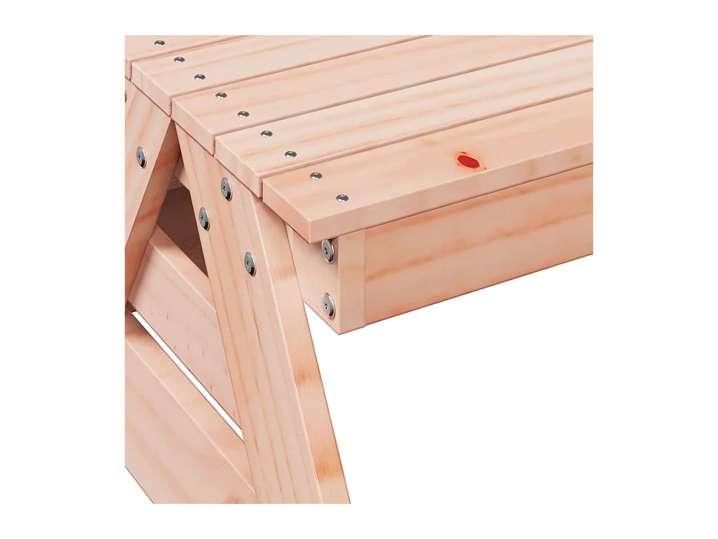 Table de pique-nique pour enfants bois massif de douglas