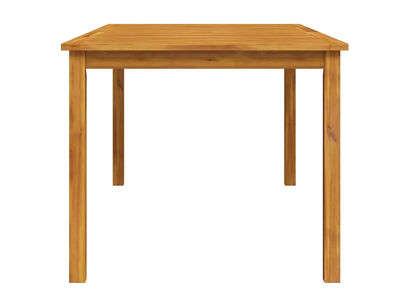 Mesa de jantar p/ jardim 180x90x75 cm madeira de acácia maciça