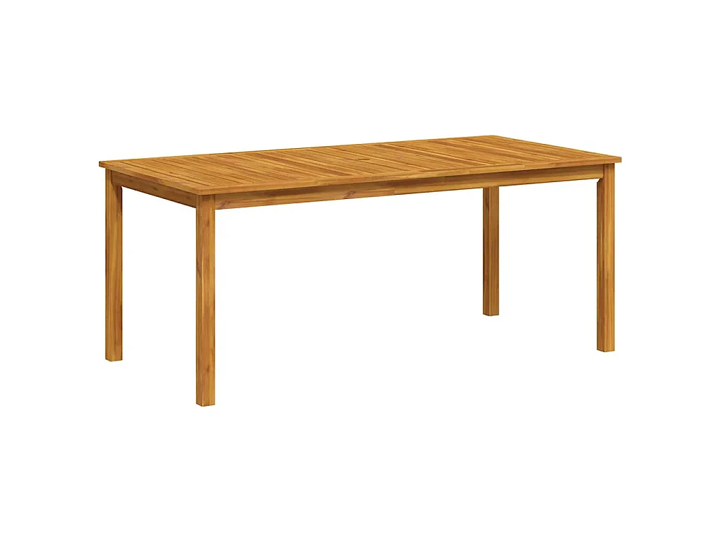 Tavolo da Pranzo da Giardino 180x90x75 cm Legno Massello Acacia