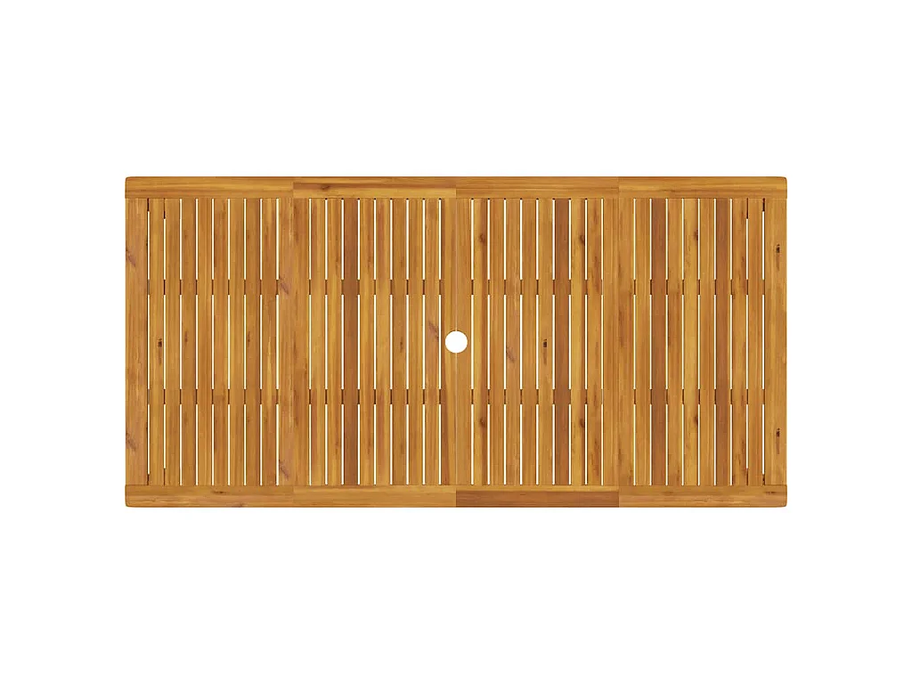 Tavolo da Pranzo da Giardino 180x90x75 cm Legno Massello Acacia