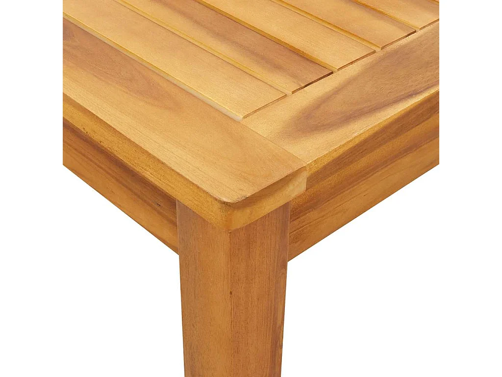 Tavolo da Pranzo da Giardino 180x90x75 cm Legno Massello Acacia