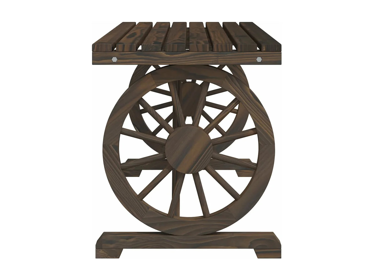 Tuintafel 115x55x65 cm massief vurenhout