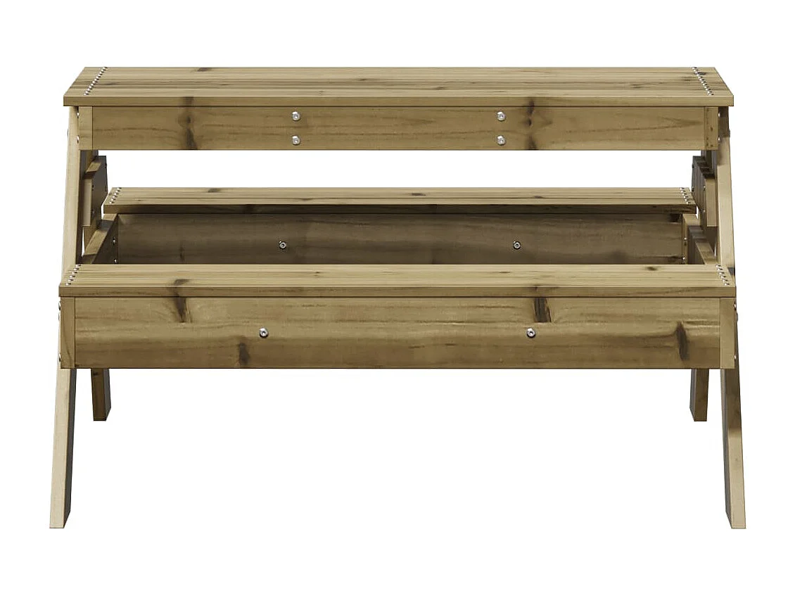 Picknicktafel voor kinderen 88x97x52 cm geïmpregneerd hout