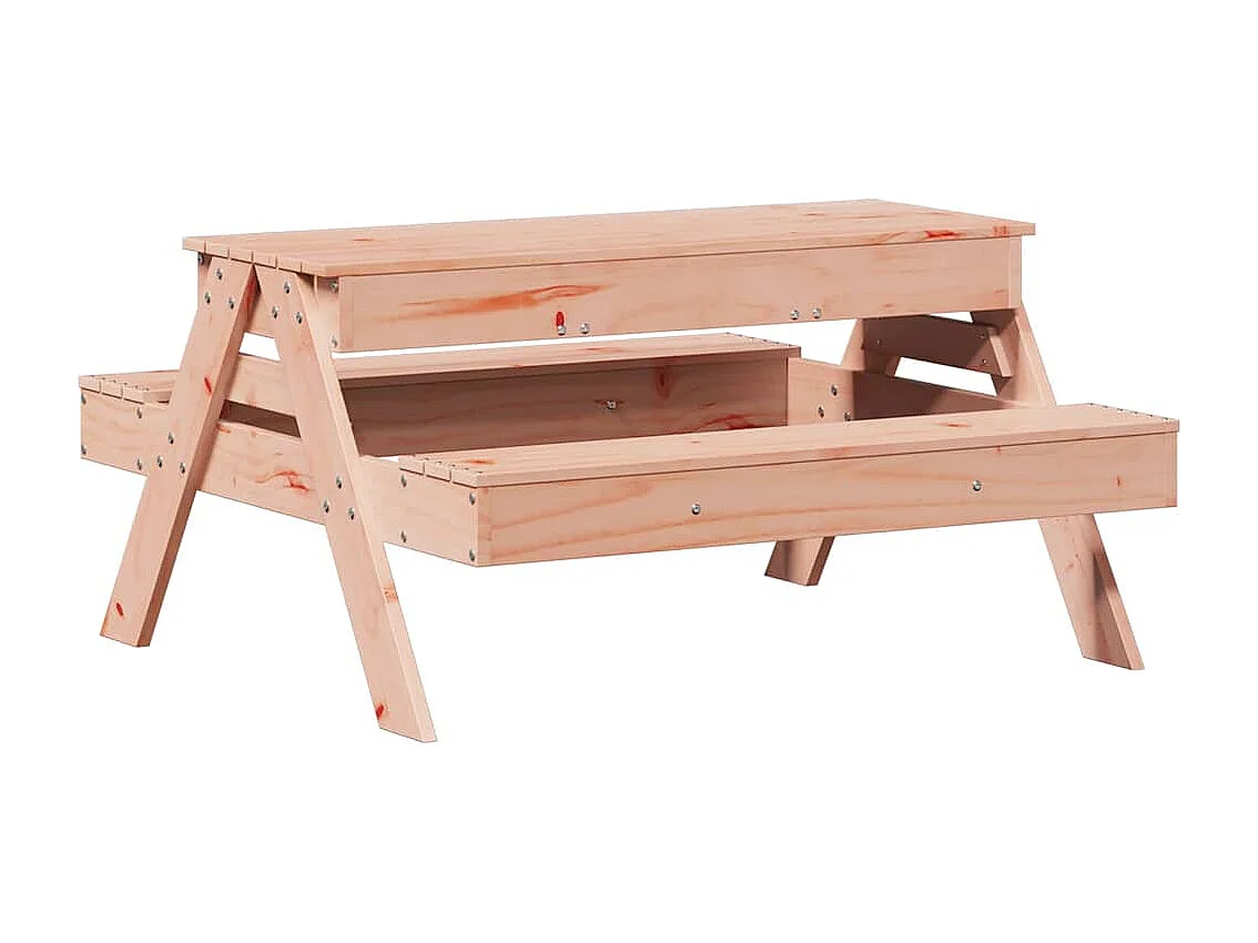 Table de pique-nique et bac à sable enfants bois massif douglas