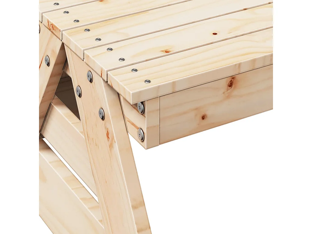 Mesa de piquenique para crianças 88x122x58 cm pinho maciço