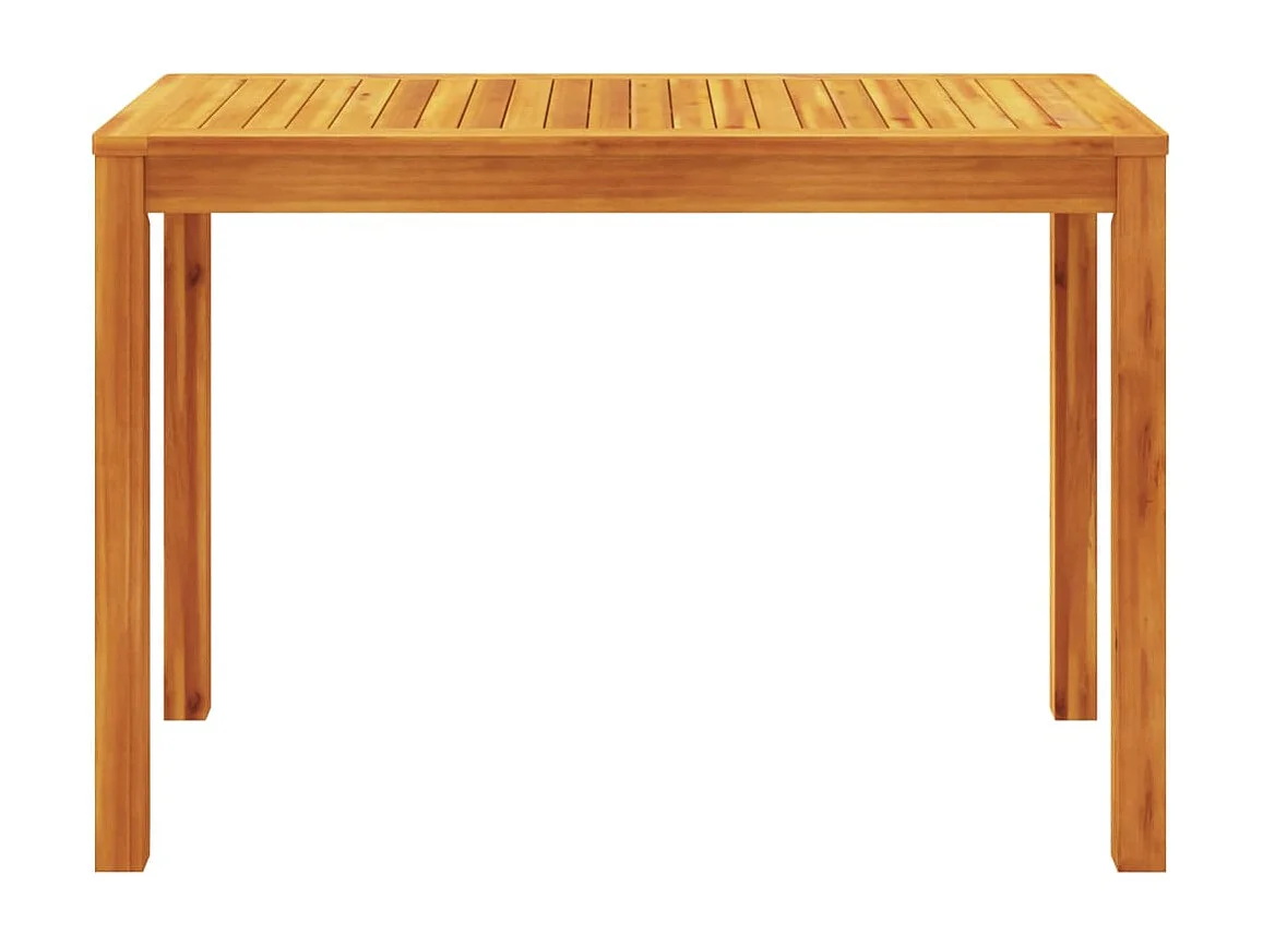 Garten-Esstisch 110x55x75 cm Massivholz Akazie
