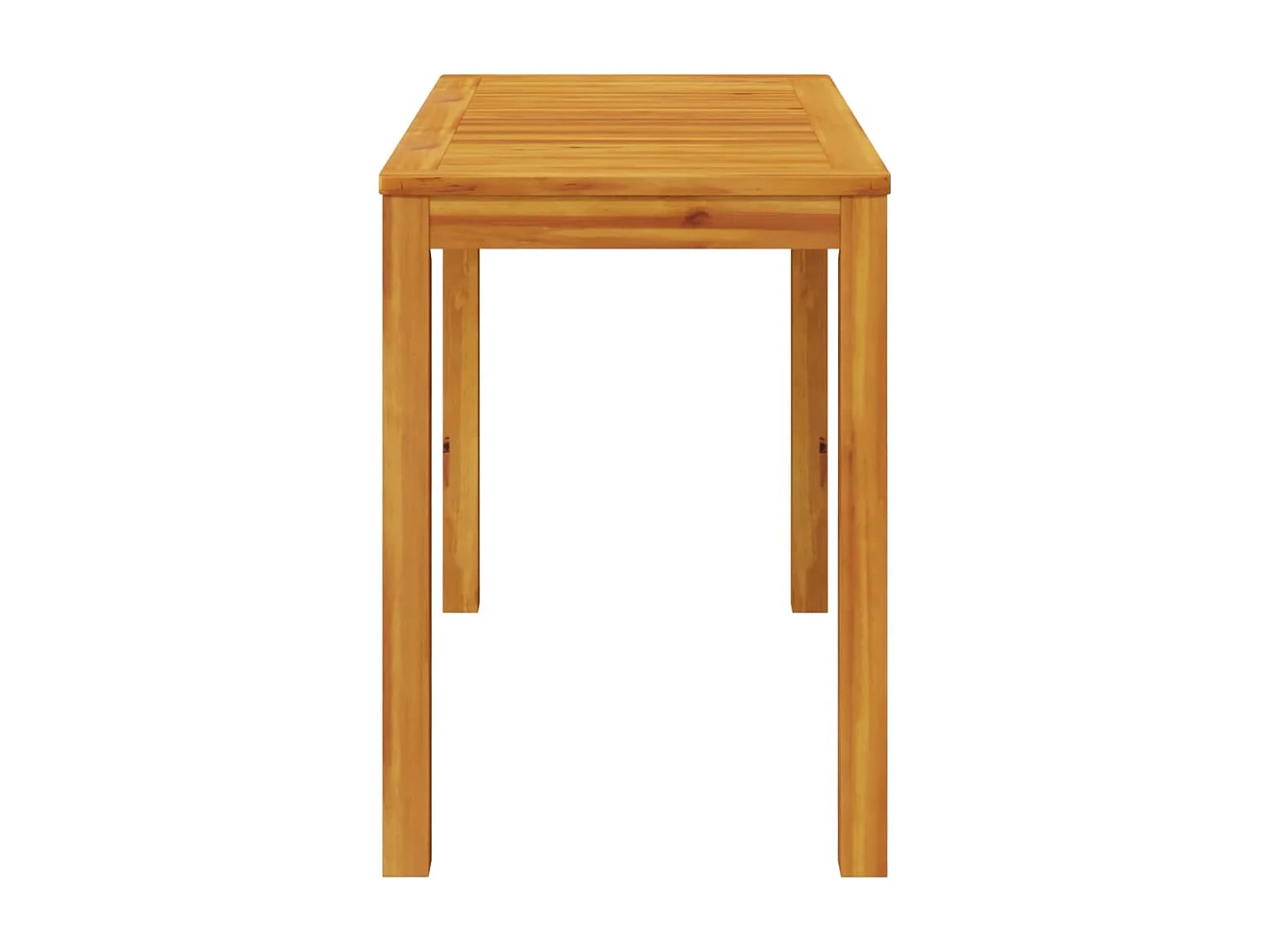 Garten-Esstisch 110x55x75 cm Massivholz Akazie