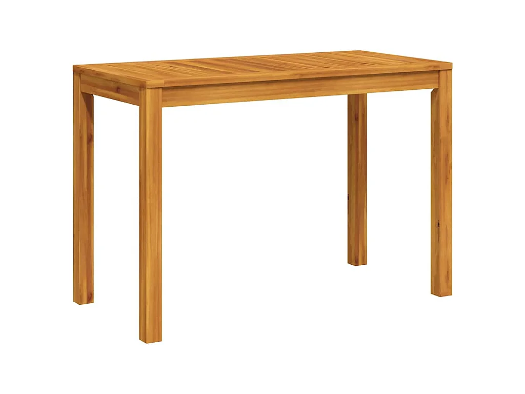Tavolo da Pranzo da Giardino 110x55x75 cm Legno Massello Acacia