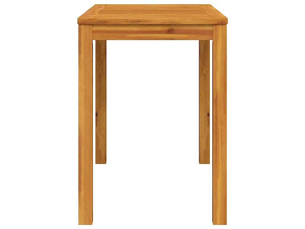 Tavolo da Pranzo da Giardino 110x55x75 cm Legno Massello Acacia
