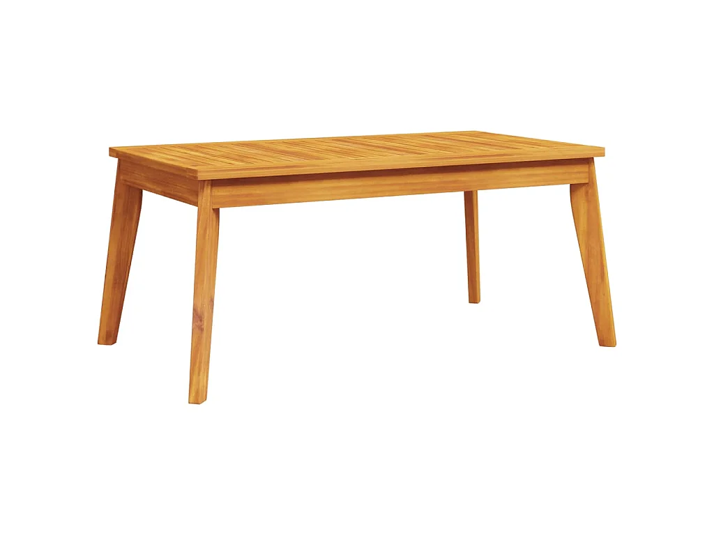 Garten-Esstisch 100x55x45 cm Massivholz Akazie