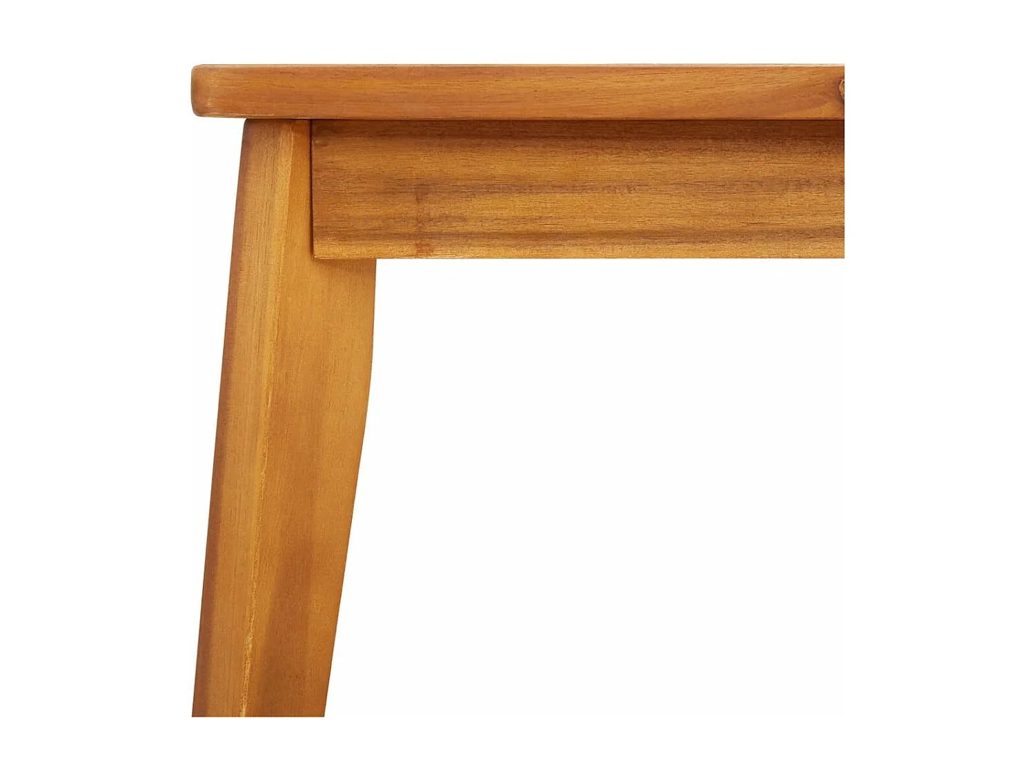 Garten-Esstisch 100x55x45 cm Massivholz Akazie