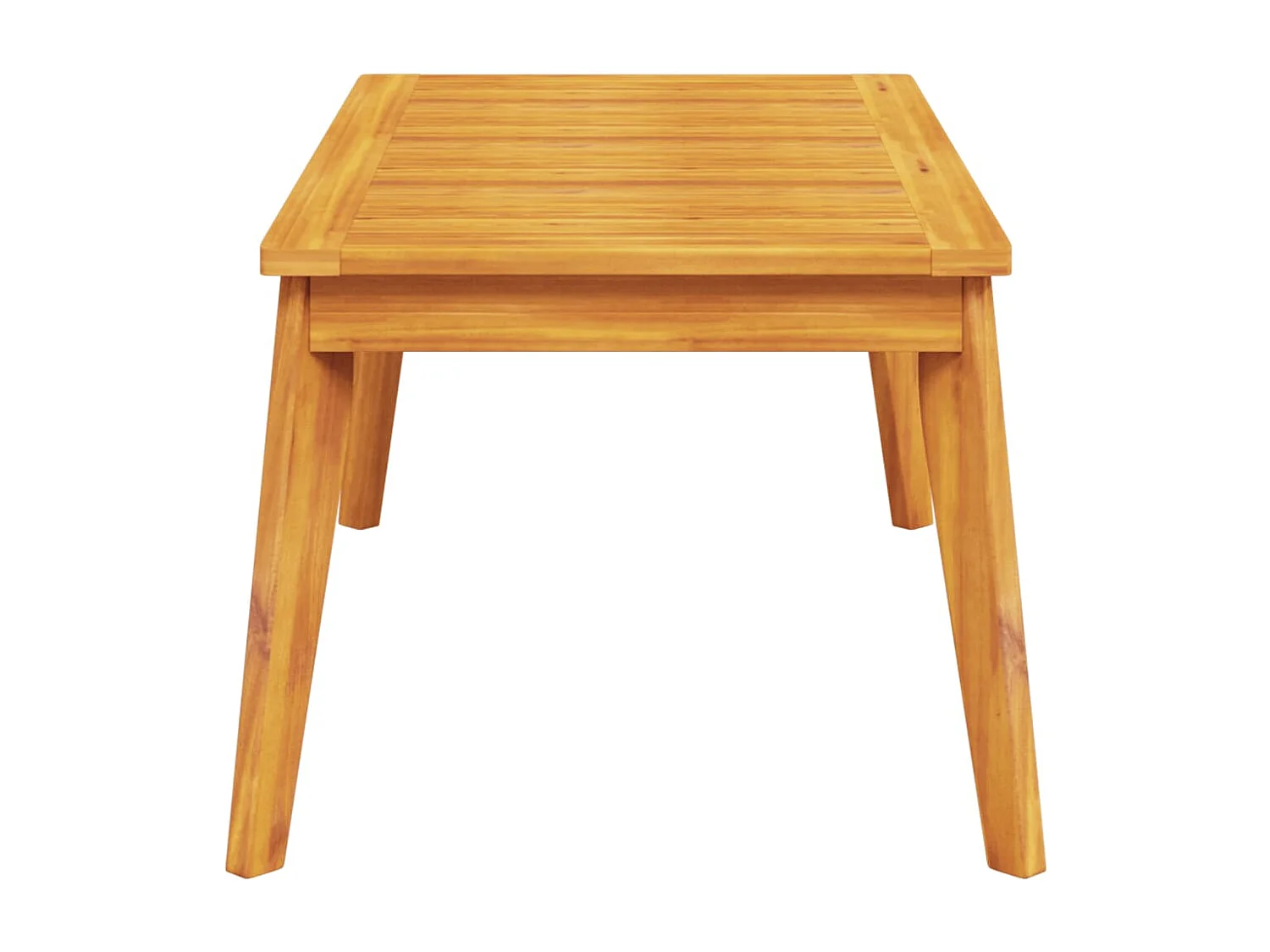 Garten-Esstisch 100x55x45 cm Massivholz Akazie