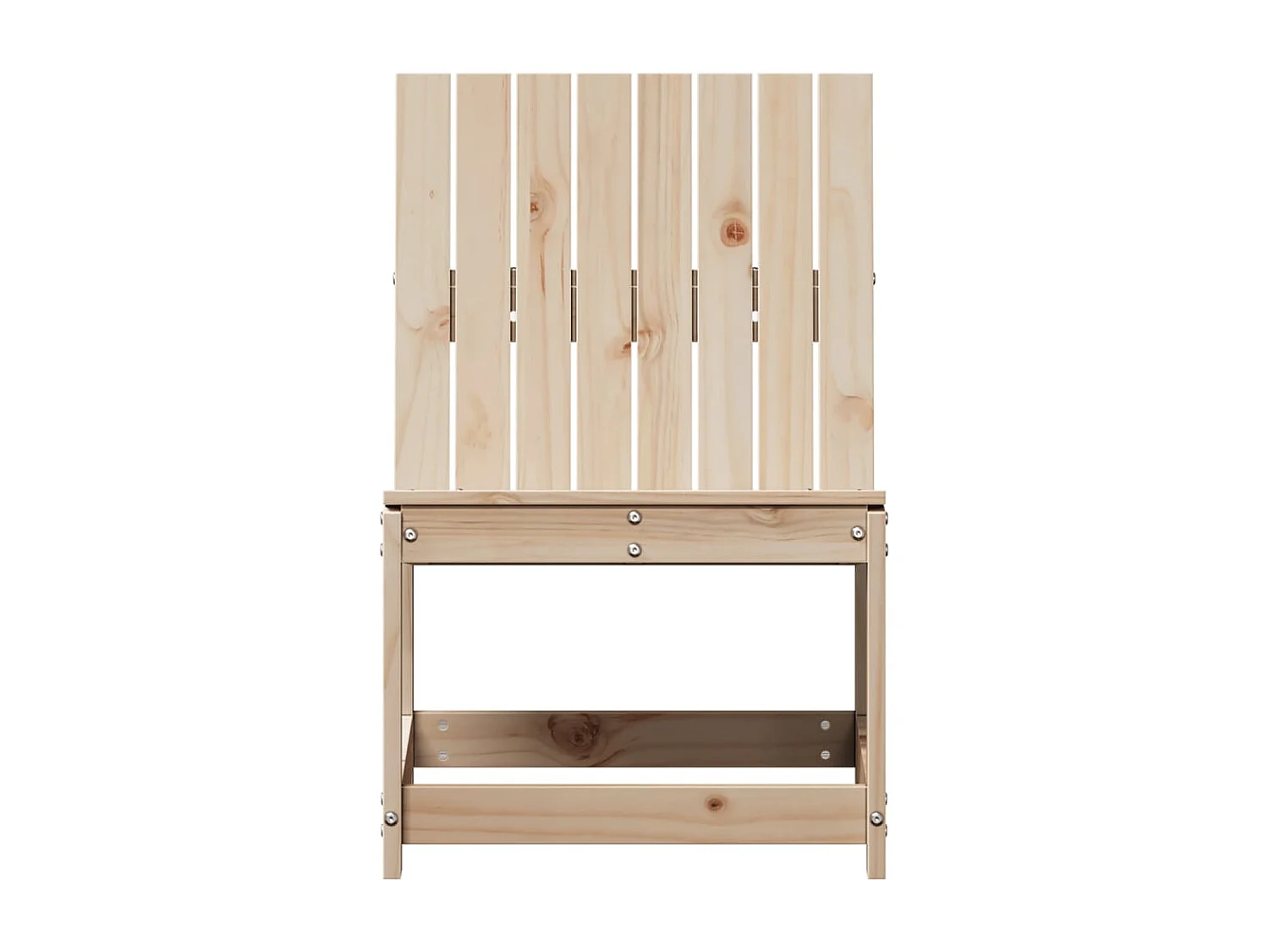 Tuinstoel 50,5x55x77 cm massief grenenhout