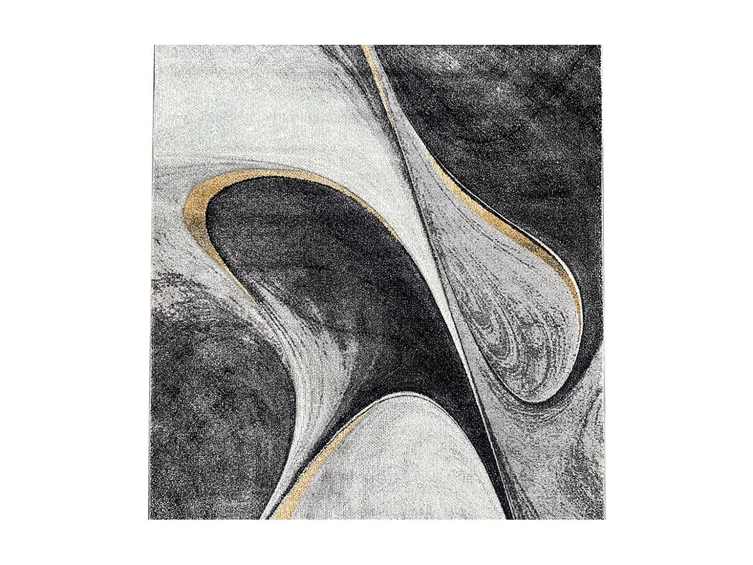 tappeto da ingresso 80x150 intrecciato disegno geometrico rettangolo giallo e grigio MADILA