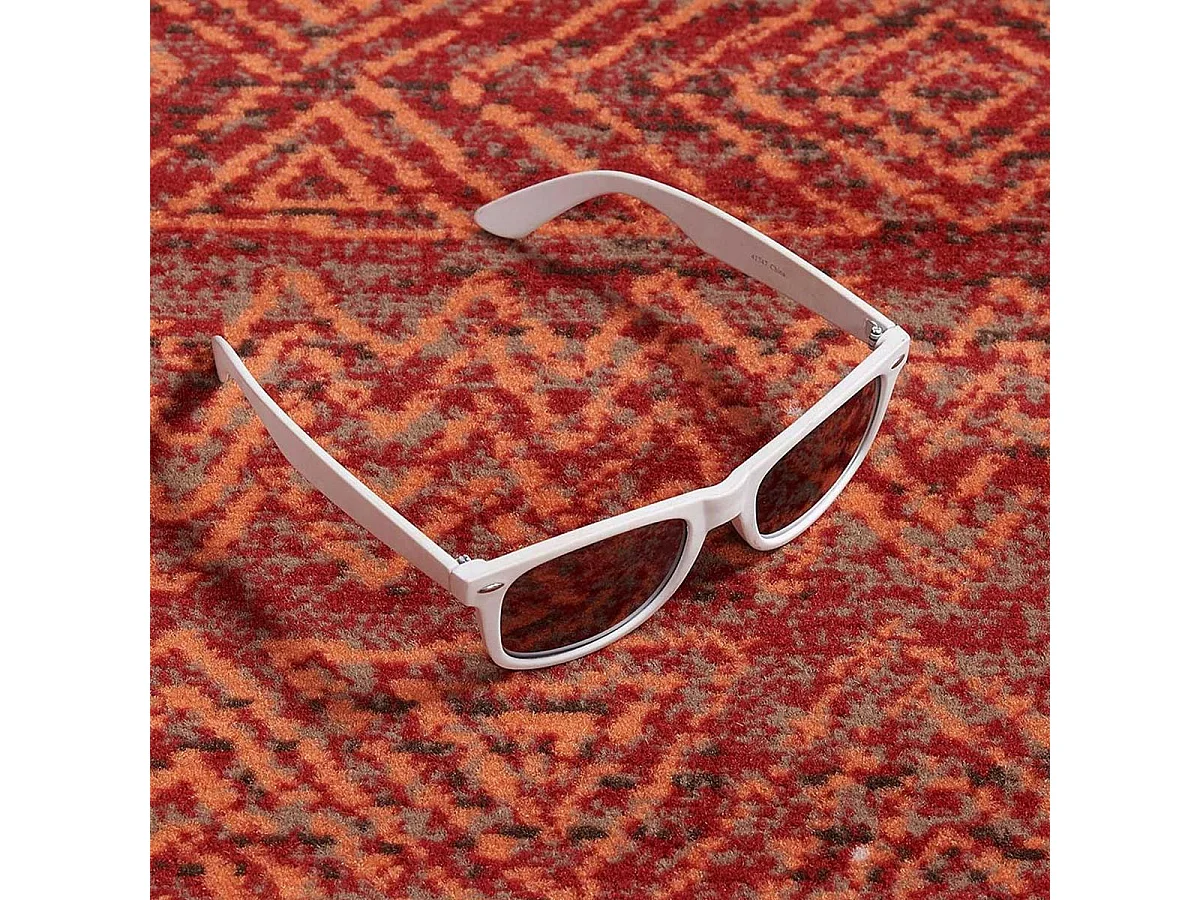 Tappeto berbero 60x110 tessuto modello etnico AF1 CHILA rosso