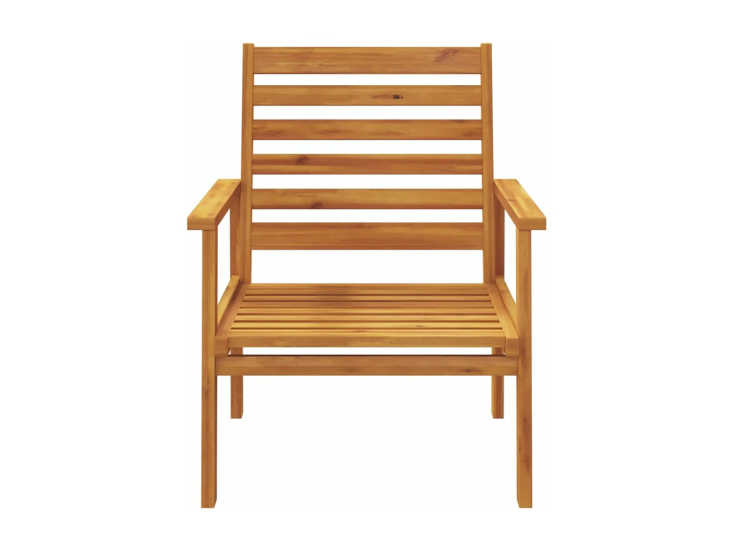 Gartensessel 2 Stk. Massivholz Akazie