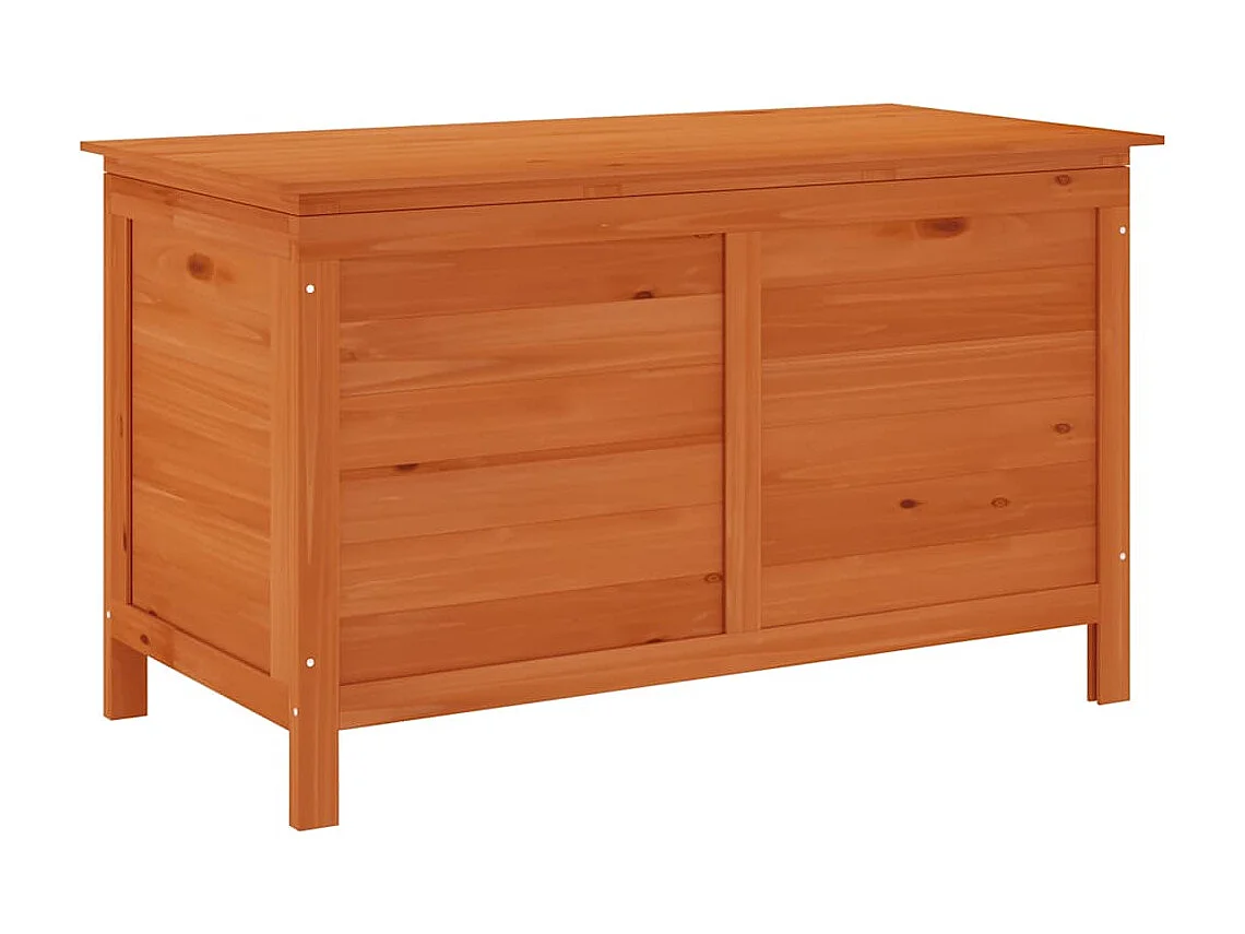 Boîte de rangement de jardin 99x49,5x58,5 cm bois massif sapin