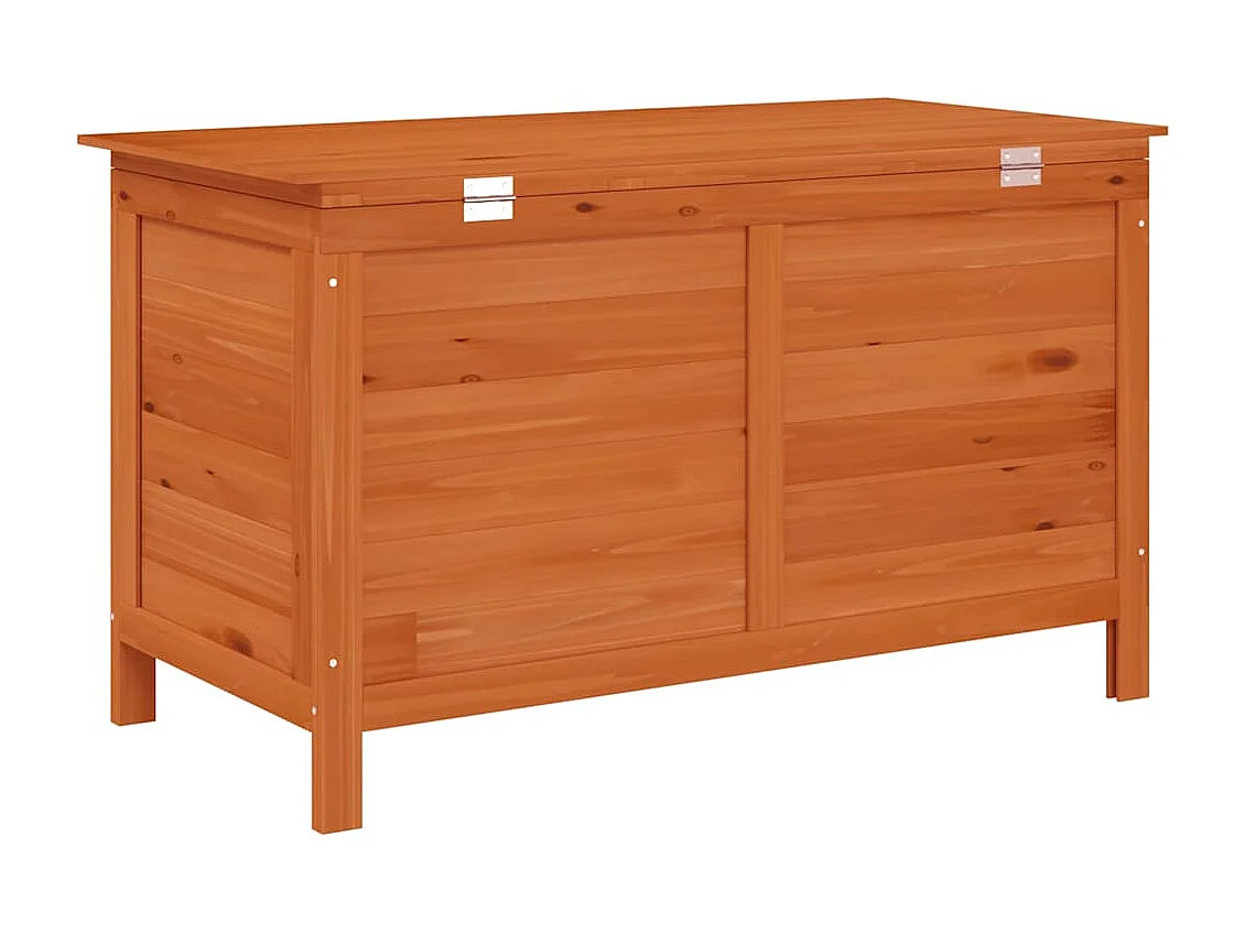 Boîte de rangement de jardin 99x49,5x58,5 cm bois massif sapin