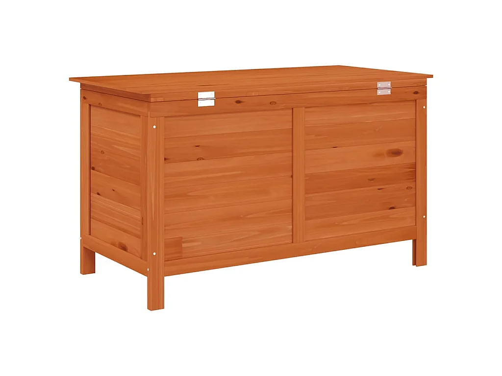 Boîte de rangement de jardin 99x49,5x58,5 cm bois massif sapin