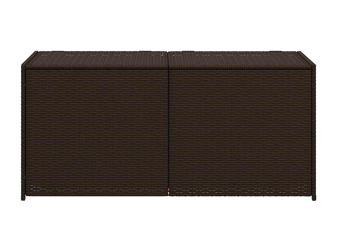 Tuinbox 283 L poly rattan bruin
