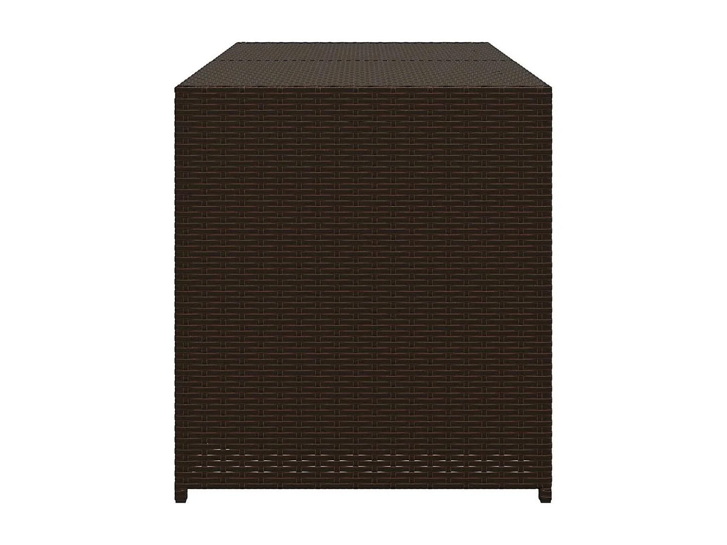 Tuinbox 283 L poly rattan bruin