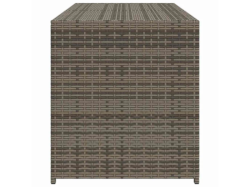 Tuinbox 283 L poly rattan grijs