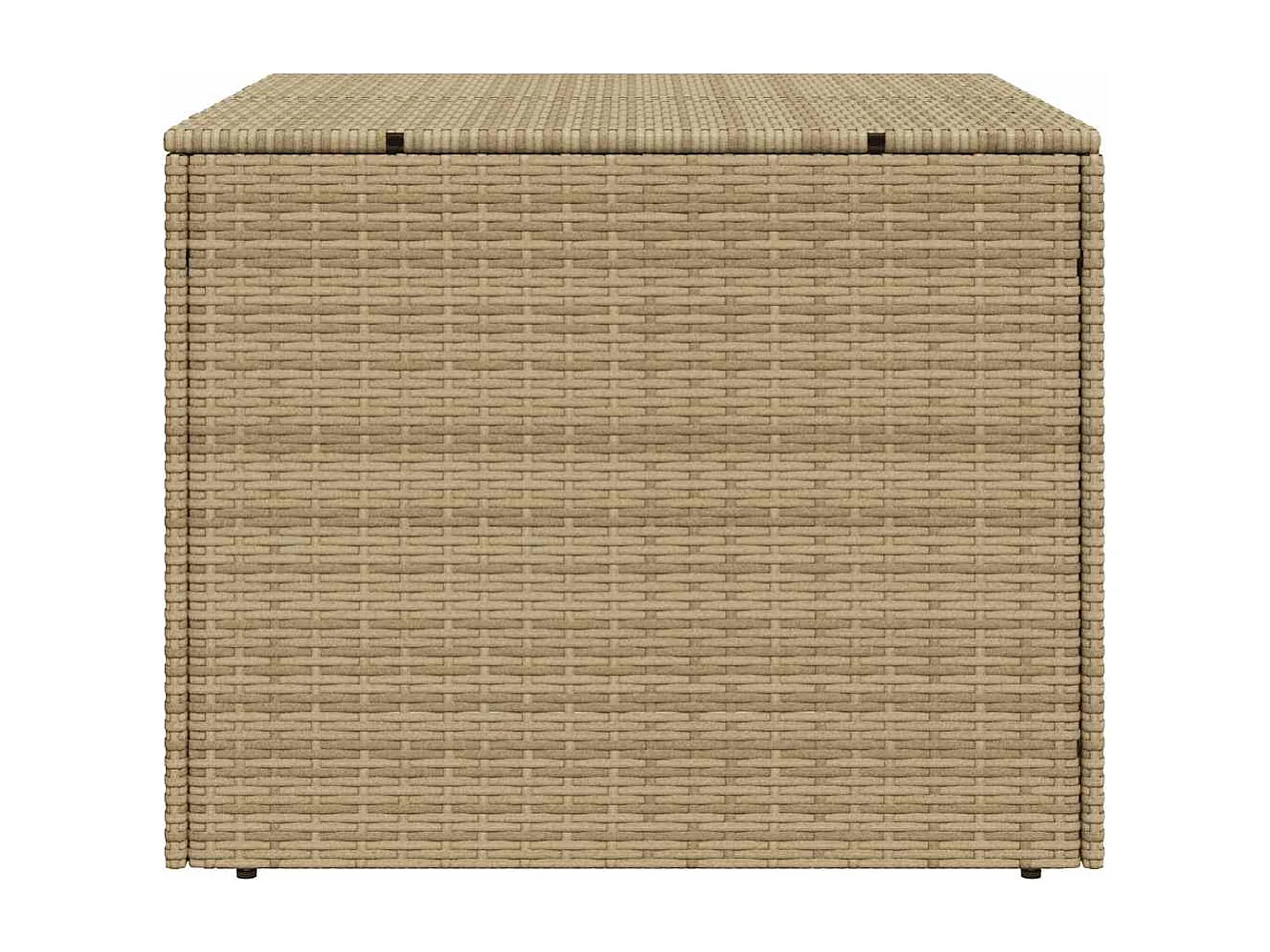 Contenitore da Giardino Beige Misto 291L in Polyrattan