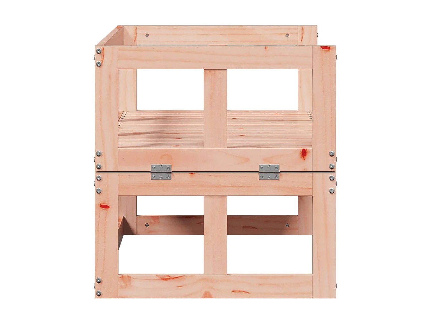 2-in-1 Gartensofa Verlängerbar Massivholz Douglasie