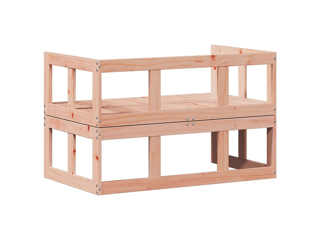 Panca Divano da Giardino Estensibile Legno Massello di Douglas
