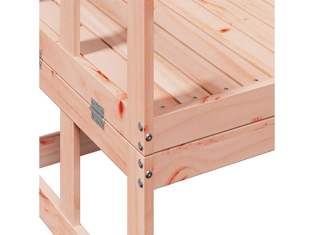 Panca Divano da Giardino Estensibile Legno Massello di Douglas