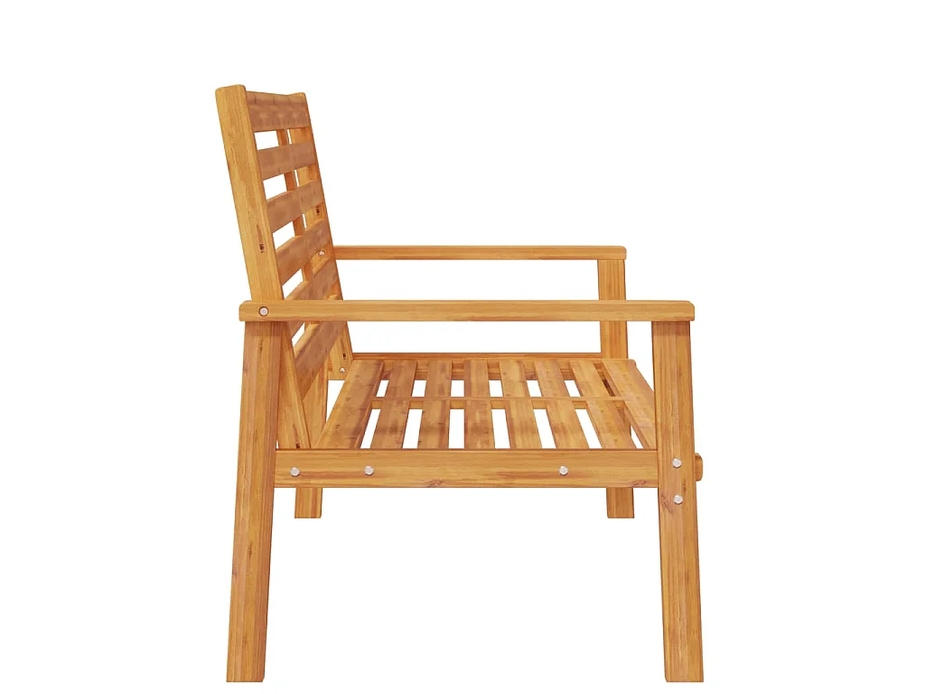 Gartensofa 120 cm Massivholz Akazie