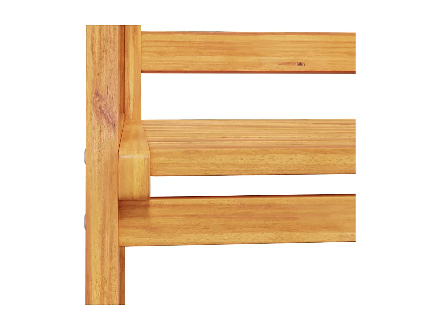Gartensofa 120 cm Massivholz Akazie