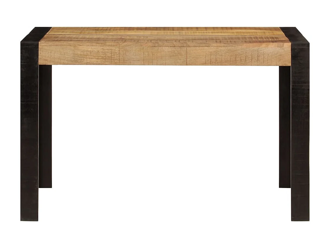 Mesa de comedor madera maciza de mango 120x60x76 cm