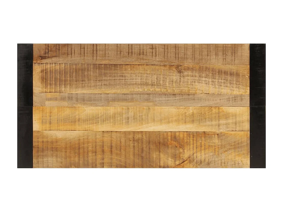 Mesa de comedor madera maciza de mango 120x60x76 cm