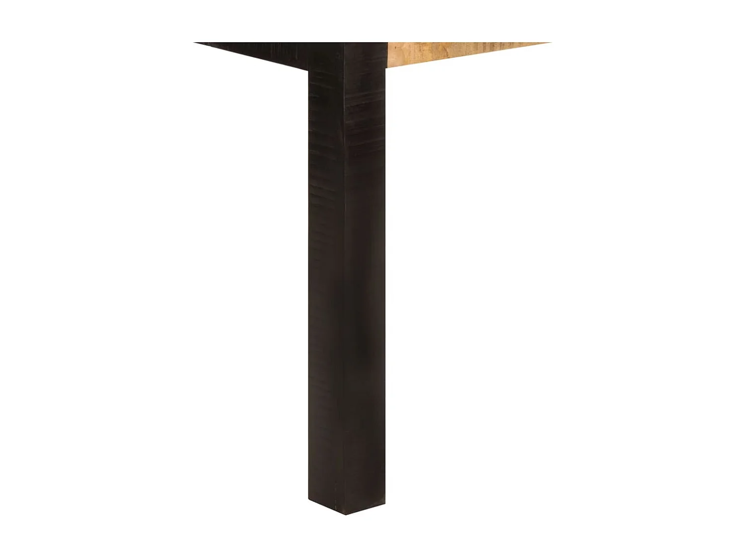 Mesa de comedor madera maciza de mango 120x60x76 cm