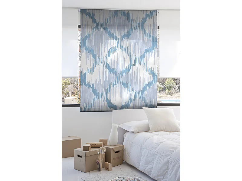 ESTORALIS | Estores Personalizados TEXTURAS | 150 x 180 cm (Ancho por Alto) Tamaño de Tela 147 x 175 cm | Modelo T-4035 Color Unico